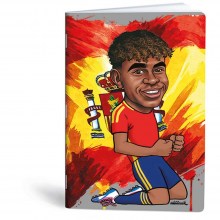 Bilježnica A4 40 listova diktando Football icons